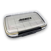 JIGBOX jig organizer front view showing double-sided storage