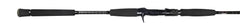 Jigging World Hybrid Nano Carbon 7'6" MH reel seat close-up showing ergonomic design