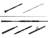 Jigging World Onyx Inshore Rod casting action close-up for distance