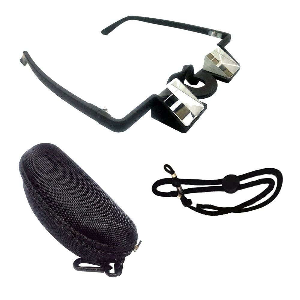 JINJULI prism glasses for rock climbing with a clear upward view