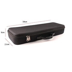 Jkjhbhged hard-case storage for fishing gear keeps tackle secure.