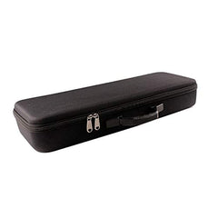 Jkjhbhged shockproof fishing rod bag in black protects gear during travel.