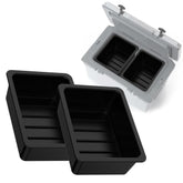Jmoe USA dry basket fits RTIC 52QT/72QT, keeping essentials organized and dry.
