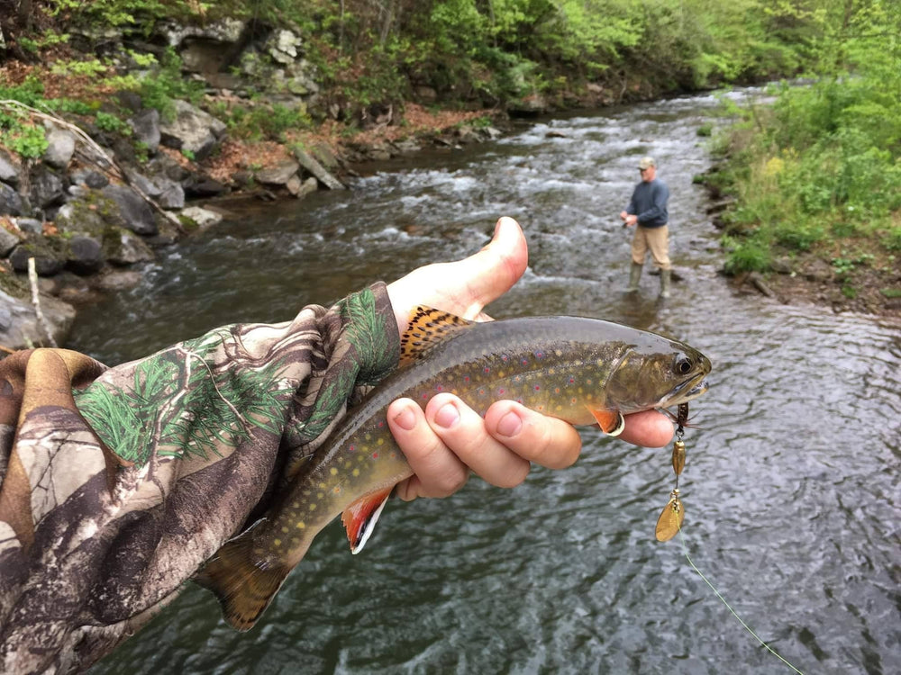 Trout fishing with Joe's Flies Super Striker assortment