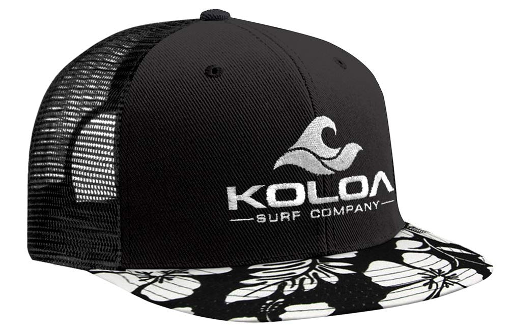 Joe's USA Koloa Surf mesh back hat with white logo for sunny days.