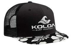 Joe's USA Koloa Surf mesh back hat with white logo for sunny days.