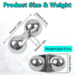 Inline hole bead for smooth fishing line threading