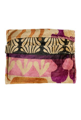 Johnny Was Solstice Travel Blanket care guide: machine wash cold and tumble dry