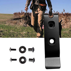 jojobasec waist clip 66x18mm compact stainless steel back clip for quick access