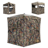JOMAILIEEL 270-degree view blind delivers panoramic concealment for deer and turkey hunts.