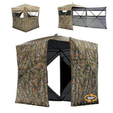 JOMAILIEEL 360-degree view blind offers panoramic concealment for spotting game.
