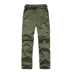 JOMLUN boys hiking pants pocket detail emphasizes storage capacity
