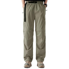 JOMLUN convertible pants quickly become shorts on the trail