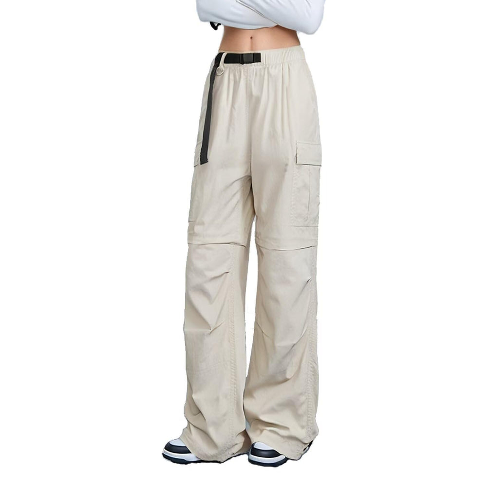 JOMLUN women's hiking pants convertible zip-off for quick shorts transitions and versatility.