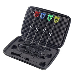 Jorzer Bite Alarms with four-color LED indicators for quick bite detection day or night.
