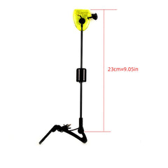 Jorzer Bite Alarms clamp design provides secure grip and reduces line abrasion.