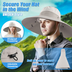 Breathable mesh panels on hat and flaps