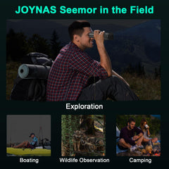 JOYNAS 5000mAh battery provides all-night recording and operation