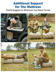 JOYTUTUS SUV air mattress 3-0 thickened cushion delivers plush support