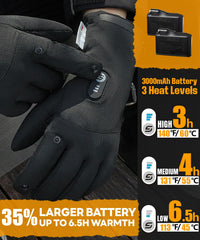 JS LifeStyle heated gloves feature trigger finger design for precise winter tasks.