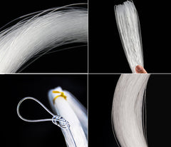 JSHANMEI fishing line low memory soft profile offers smooth casting and better reel capacity.