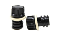 JSP Manufacturing black plug and gasket included for ready replacement.