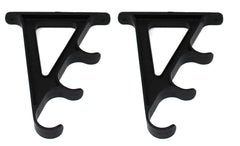 JSP Manufacturing triangle arm design closeup showing sturdy, non-collision storage solution.