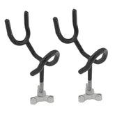 JT-HLM 20 Degree Boat Fishing Pole Holder with deck mount base – front view