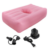 juckeyroot BBL recovery air mattress with hole inflated for quick rest and support