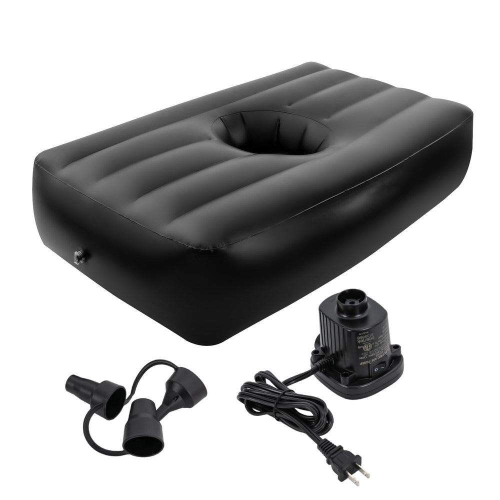Juckeyroot BBL Recovery Air Mattress with hole offers comfortable rest after surgery.