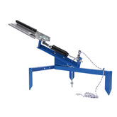 juckeyroot clay target thrower front view for backyard skeet practice
