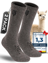 Juclise Alpaca Boot Socks main image shows warm, soft knit.