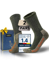 Juclise Alpaca Wool Hiking Socks Pack showcases warm, durable performance for cold-day hikes.