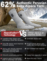 Juclise merino-wool-blend insulation detail emphasizes warmth and moisture management