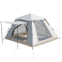 Juliful Unic instant camping tent 30-second setup for quick family trips.
