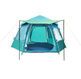 Juliful Unic instant tent setup in 30 seconds for quick family camping.