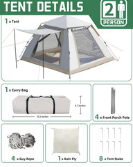 Juliful Unic stable, durable structure keeps shelter secure in windy conditions.