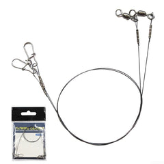 Jumplushion anti-winding swivel reduces line twists for smoother casting and retrieval.