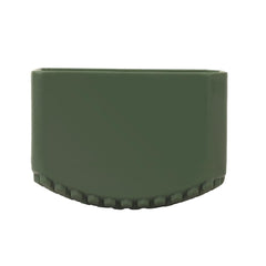 Jungle Leopard AR Mag Rubber Boot on magazine prevents drops during quick reloads.