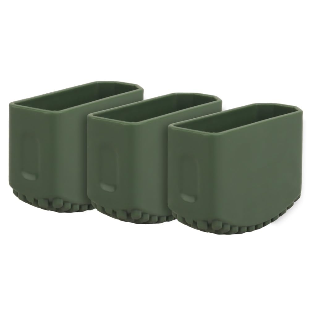 Jungle Leopard AR Mag Rubber Boot side-view enhances stability on uneven surfaces.
