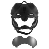 Jungle Leopard K9 helmet overview shows rugged protection for medium dogs