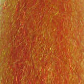 Just Add H2O Fish Scale Steve Farrar SF Blend Hot Orange closeup, ready-to-tie minnow pattern material.