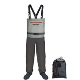 JUSTOOP fishing chest waders waist-high design provides waterproof protection for anglers