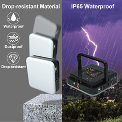 JUXWONE lantern IP65 waterproof and rugged for outdoors