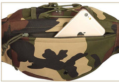 Juzar Tapal Collection camo fanny pack side with MOLLE for modular gear