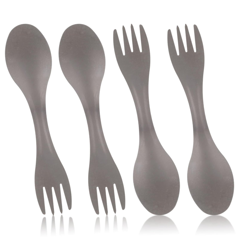 JWthee camping spork long handle assembled for outdoor dining