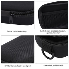 JWthee durable metal zipper on the rod case for quick access