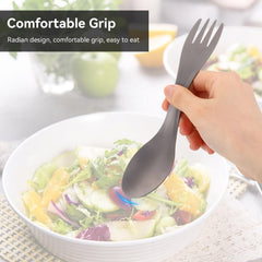 Folded JWthee spork compact for travel