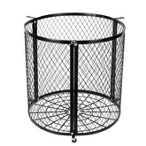 JXLXYY Deer Feeder Varmint Guard metal cage protects feed from wildlife.