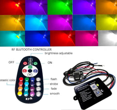 Drain plug light controlled by IR remote